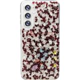 Zeynep Büyükbay Samsung Galaxy S24 Lal Garnet-Kristal Kuvars Telefon Kılıfı