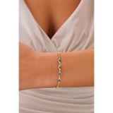 Zeynepli gold & jewelry 14 Ayar Altın 4 Gözlü Bebek Künyesi
