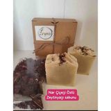 Zeynis Nar Çiçeği (Hibiskus Özlü) Zeytinyağı Sabunu (2 Adet),Nar Çayı sabunu, Mekke Çayı Sabunu