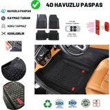 Zeyno Ticaret Renault 9 Sedan 2000 Havuzlu Ünıversal Maxi Paspas Siyah