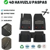Zeyno Ticaret Renault 9 Sedan 2000 Uyumlu Derin Havuzlu Üniversal Pro Paspas Siyah - Gri