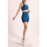 Zeynos Giyim Spor Seamless Şort Bra Tayt Takımı