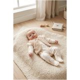 ZEYNUKO Kız Bebek Peluş Yelekli Tulum 0-3/3-6 Ay Tulum seti Yenidoğan Hastane Çıkışı Bebek Kıyafetleri