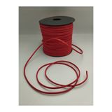 Zeyora 10 metre Süet Deri Şerit ip, 3mm -, Tesbih, Bileklik ipi, Kolye ipi, Deri ip, Çanta ipi, Süvet ip