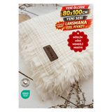 ZEYPBA 80x100cm 4 Katlı Müslin Örtü / Battaniye (Bebek & Çocuk İçin) % 100 Pamuk