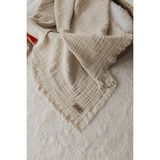 Zeypba Bej 4 Katlı Müslin Battaniye 110x110cm 4 Katlı Müslin Bebek Battaniye %100 Pamuk Müslin Battaniye Çocuk Müslin Örtü