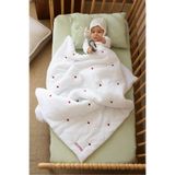 ZEYPBA Nakışlı Müslin Bebek Yorgan Müslin Yorgan