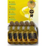 Zeyrazade Erken Hasat Soğuk Sıkım Natürel Sızma Zeytinyağı 500 ml - 5 li Set Kazdağları Premium Çiğ Tüketim & Salata Zeytinyağı