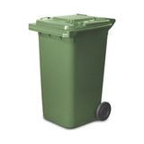 Zeyrek Plastik Yeşil Çöp Konteyneri 240 lt
