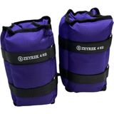 Zeyrek S Zeyrek Dsm 4kg x 2 Adet Toplam 8kg El Ayak Bilek Kas Güçlendirici Ağırlık Seti - 4 kg x 2 Adet - Mor