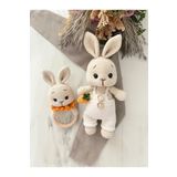 Zey's Amigurumi Amigurumi Havuçlu Tavşan Uyku Arkadaşı Ve Çıngırak