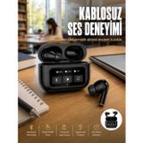 zeyta12 2.nesil Pro Ekranlı Sesli Görüşme Yapabilen Kablosuz Bluetooth Kulaklık Yeni Nesil zeyt
