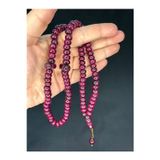ZEYTİN AĞACI 99'LUK TESBİH BORDO RENK 10,5MMX7,5MM T-768