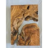 Zeytin Ağacı Ham Tabla Seti, Epoksi Hobi Çalışmaları Için 40X27 cm - Seçenek 1 - Ahşap