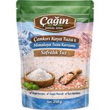 Zeytin Çağın Doğal Gıda Himalaya Tuzu + Çankırı Kaya Tuzu 250 gr - 0,35 lt