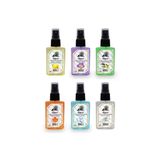 Zeytin Çiçeği & Safran & Beyaz Zambak & Tütün & Limon & Ice Fresh Kolonya 50 Ml Elegance 6'Lı Set