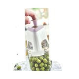 Zeytin Çizme Aparatı - Kesme Makinesi Parmaklık Hediyeli, 36, 5DPWFRK-KR-64, ekru, Unisex Yetişkin
