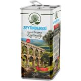 Zeytin Deresi Natürel Sızma Soğuk Sıkım Zeytinyağı 5 lt Erken Hasat Özelliği ile