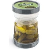 Zeytin ve Turşu Kabı, Kum Saati, Şık ve Kullanışlı Mutfak Aksesuarı - Ahşap - Seçenek 1