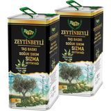 Zeytinbeyli Naturel Sızma Soğuk Sıkım Taş Baskı 10LT Zeytinyağı - 10 lt