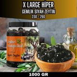 Zeytinci Mustafa Ünal Gemlik Siyah Zeytin Hiper - 1 kg