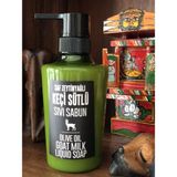 Zeytinli Keçi Çiftliği Zeytinyağlı Keçi Sütü Sıvı Sabunu(Nemlendirici Temizleyici) 400 Ml.