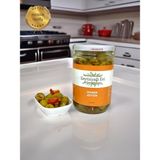 Zeytinyağı Evi Zeytinyağlı Izgara Zeytin Salatası Domates Kurusu ve Baharat İlaveli 850 gr