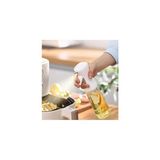 Zeytinyağı Limon Cam Sprey Şişesi Cam Yağ Püskürtücü Yağdanlık Airfryer T - KRC6189-4518 - Beyaz