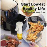 Zeytinyağı Limon Cam Sprey Şişesi Cam Yağ Püskürtücü Yağdanlık Airfryer Tasarruf 200 ml