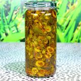 Zeytunca Kaya Koruklu Taze Naneli Yeşil Zeytin Salatası 450 gr Organik Ürün