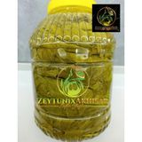 ZeytunixAkhisar Doğal Salamura Manisa Sultaniye Asma Uç Yaprağı (5 Lt. Pet Kavanoz) - 3 kg
