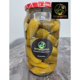 ZeytunixAkhisar Kornişon (Salatalık) Turşusu 1000 ml Cam Kavanoz - 1 lt