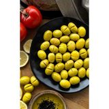 ZeytunixAkhisar Yeşil Domat Kırma Zeytin 1000 gr (Iri Boy) - 1 kg