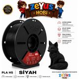 Zeyus Hobi Generic Pla Hs Hyper Speed Filament – Siyah | 1.75 mm | 1000 gr