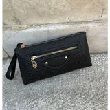 Zeyzey Butik Fermuarlı Mat Portföy Siyah Çanta