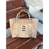 Zeyzey Butik Zeyyo Vizon Peluş Çanta - Açık Vizon