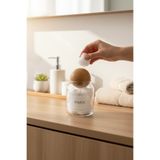 zezedesing Top Kapaklı Pamuk Kavanozu 300ML