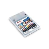 Zg Store 1340 Fırça Uçlu Keçeli Kalem - 10'lu Set - Renkli, Parlak, Narin Renkler - Esnek Fırça Ucu - 01-Siyah