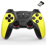 Zg Store 2.4g Kablosuz Gamepad Pc Uyumlu Pilli Joystick Wireless Oyun Kolu Kişiselleştirilmiş Düğme, Hassas Trigger Kaymaz Tasarım G2.4g (Sarı)