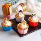 Zg Store 20 Adet Mini Muffin ve Cupcake Kalıbı – Yapışmaz Tek Kullanımlık Kağıt Kek Kalıbı, Isıya Dayanıklı, Renkli ve Pratik Pişirme Kabı, Muffin ve Cupcake Sunumuna Uygun (Mavi)