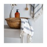 Zg Store 2'li Peştemal Havlu Seti,peştemal Plaj Havlusu, Hamam, Çocuk Peştamal, (100X47-PEŞKIR), (100X180-PEŞTAMAL) (Gri) - 001-Beyaz