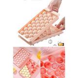 Zg Store 33 Bölmeli Buz Kalıbı Kapaklı Damla Model Büyük Boy 3 Adet Buz Kalıbı Buzluk Sert Plastik