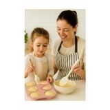 Zg Store 3’lü Silikon Mutfak Seti Bambu Saplı Fırça Spatula Çırpıcı Isıya Dayanıklı Yapışmaz Hamur Karıştırıcı Çırpıcı Set Ergonomik Ahşap Saplı Mutfak Gereçleri Kolay Temizlenebilir Sağlıklı Pişirme - 0,5 x 7 cm