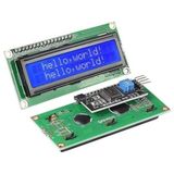 Zg Store Arduino 2X16 LCD Ekran (I2C Modüllü) - 00-Siyah - Beyaz