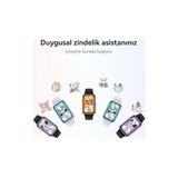 Zg Store Band 11 Akıllı Saat, 1.62″ Amoled Ekran, 1500 Nit, Spor ve Aktivite Takibi, Kalp Atış Hızı ve Spo2 Ölçümü, 14 Güne Varan Pil Ömrü, Duygusal Zindelik Özellikleri, 5 Atm Suya Dayanıklılık, Siyah - 00-Siyah - Beyaz