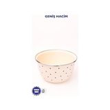 Zg Store Black Cupid Emaye Karıştırma ve Salata Kabı 24CM 4 Litre (Ocağa Da Koyulabilir)