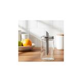 Zg Store Citronhaj Cam Toz Şekerlik, 15 Cm, Paslanmaz Çelik Kapak - 0,60 x 19 x 29 cm