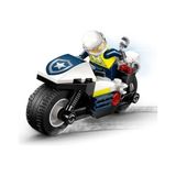 Zg Store City Motosikleti Takibi 60455-4 Yaş Üzeri Kız ve Erkek Çocuklar Için Motosikleti Oyuncağı, Hırsız Kaçış Kaykayı ve Mini Açılabilir Atm Içeren Yaratıcı Oyuncak Yapım Seti (65 Parça)