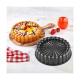 Zg Store Döküm Gövdeli Keskin Tart ve Kek Kalıbı 28CM, Dilimli ve Döküm, Siyah Granit Benekli Pişirme Kabı, Kolay Çıkarma, Dayanıklı Alüminyum Alaşım - 0,60 x 19 x 29 cm