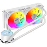 Zg Store F2001 240MM Işlemci Sıvı Soğutucu Beyaz - Am5 ve Intel LGA1700 Uyumlu